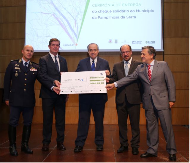 Pampilhosa recebe cheque solidário