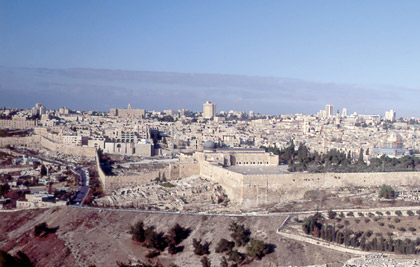 Jerusalem: View from Mount of Olives