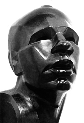 Meskin (the actor), sculpture by Ze'ev Ben-Zvi