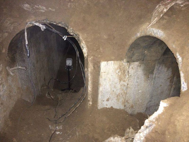 IDF soldiers uncover terror tunnel in Gaza