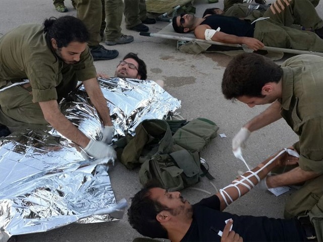 IDF medical reservists receive special training