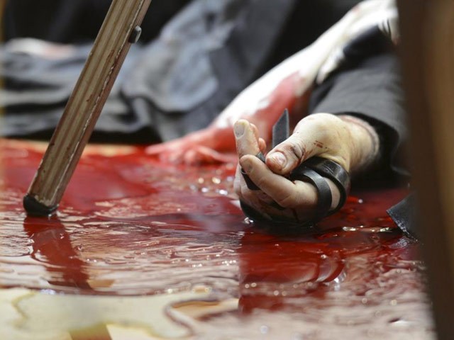 Scene of terror attack in Jerusalem synagogue