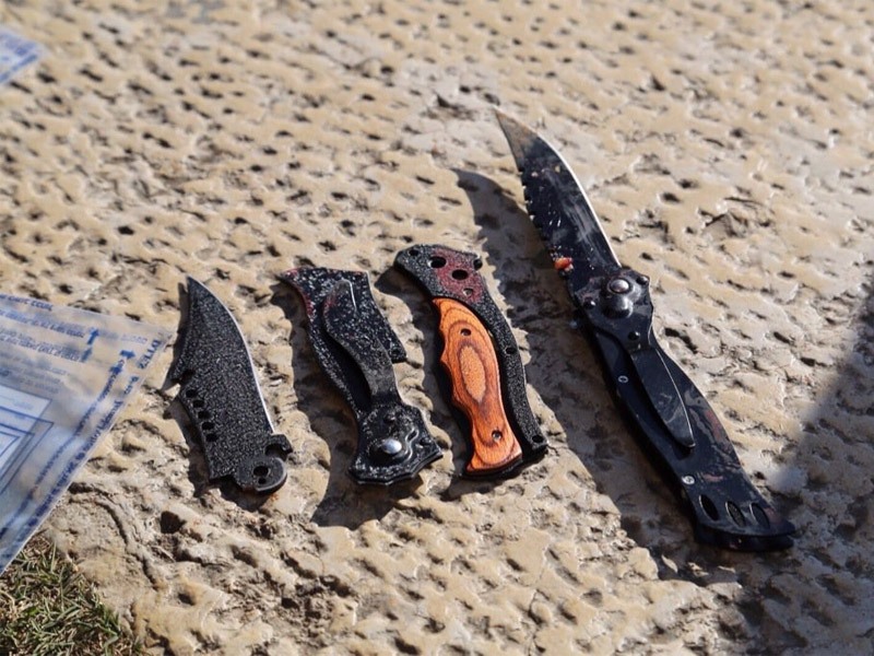 Knives used in Jerusalem stabbing attack on December 23