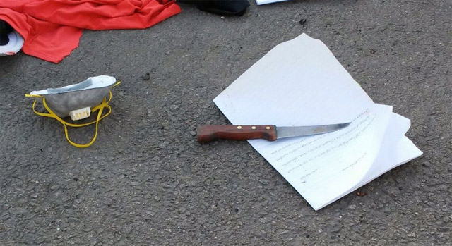 Knife and suicide note found on Palestinian woman killed in attempted stabbing