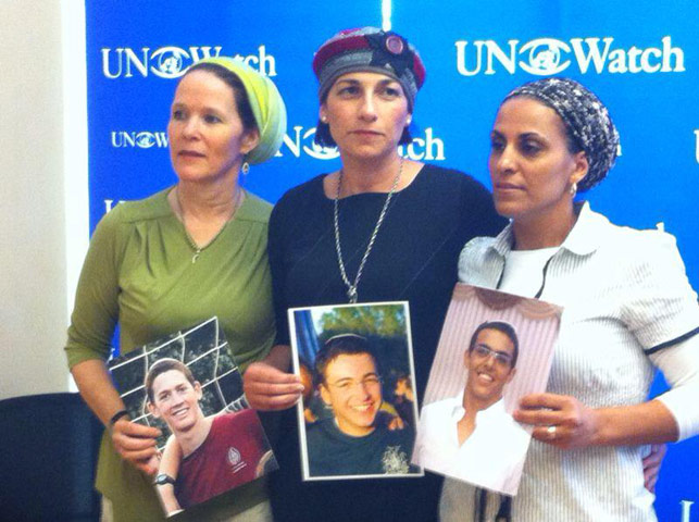 Mothers of kidnapped boys appeal to UNHRC in Geneva