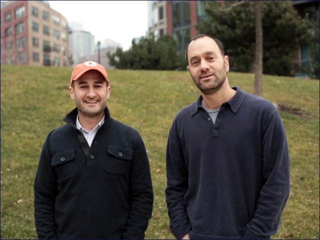 Jon Polin, left, and Richard Demb recently closed a $5 million investment