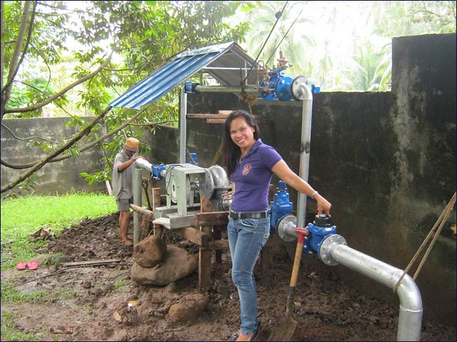 The Benkatina Turbine in use in the Philippines