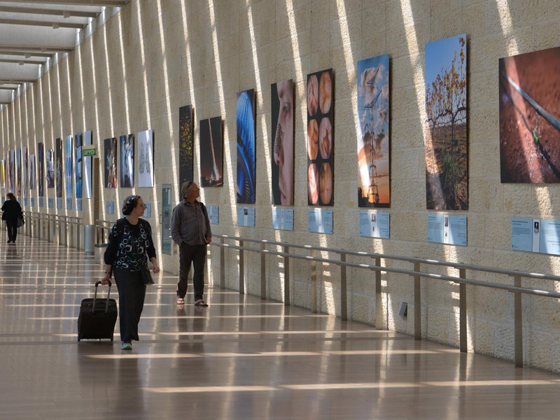 Exhibit at Ben-Gurion Airport: Israeli scientific discoveries that affected the world