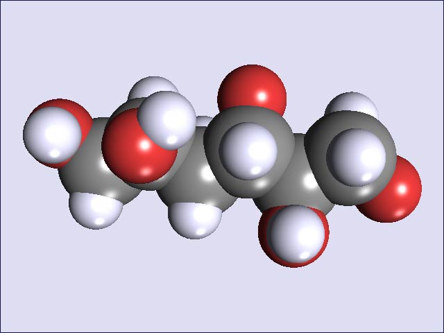 The mannitol molecule