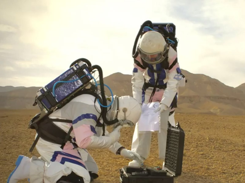 Simulating life on Mars in the Negev desert