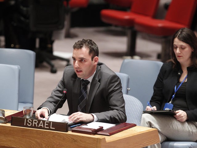 Amit Heumann addresses UN Security Council