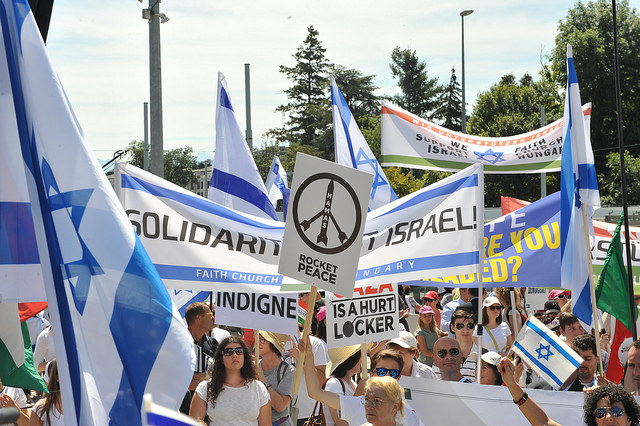 Israel Solidarity Demonstration in Geneva