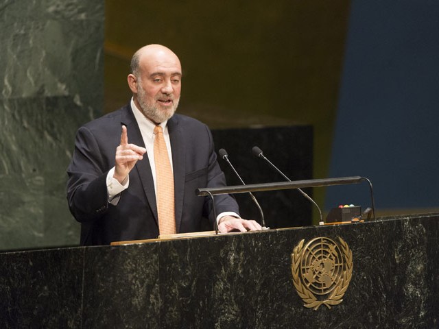 Amb Prosor addresses the UN General Assembly