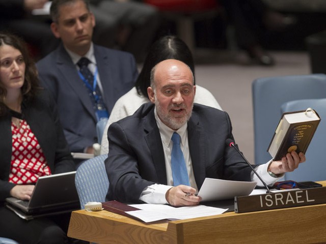 Amb Prosor addresses the UN Security Council