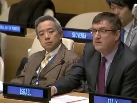 Amb David Roet addresses UN Forum on Forests