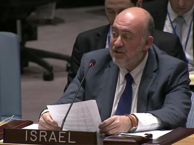 Amb Prosor addresses the UN Security Council