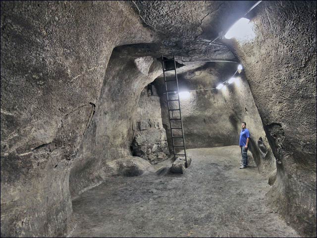 First Temple period water cistern recently uncovered in Jerusalem