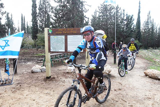 Israel's longest biking trail