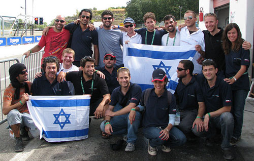 The Israeli team