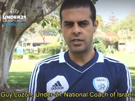 UEFA Under-21 Championships - Israeli Coach Guy Luzon