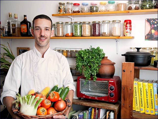 Aroundish chef Gavriel Flyshman