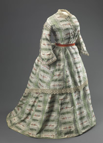 Women’s dress, Germany, 1850s