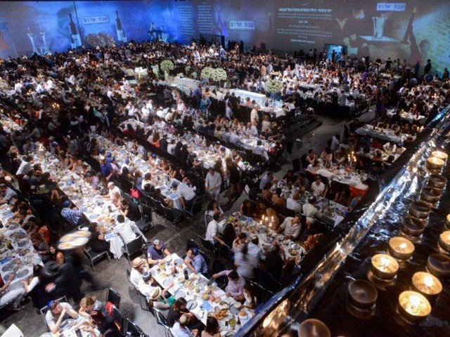 Guinness World Record: Largest Shabbat dinner