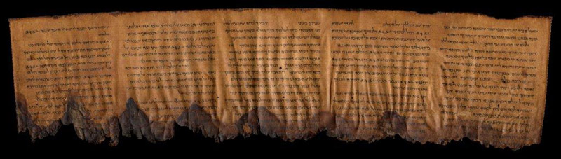 Psalms Scroll containing Psalm 133