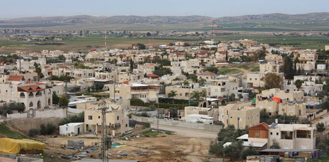 The Bedouin town of Hura in the Negev