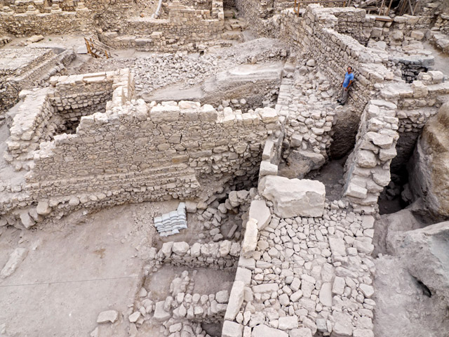 Remains of the citadel and tower uncovered in Jerusalem