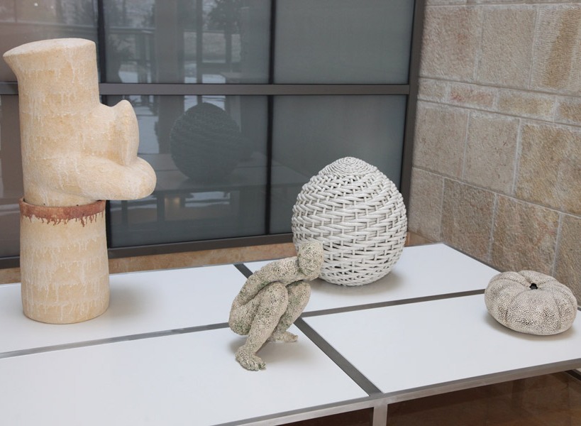 Ceramic art exhibit in the Knesset