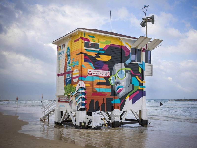 Tel Aviv’s new pop-up hotel on Frishman Beach