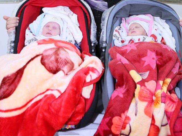 Twins from Gaza born in Rambam hospital, Haifa