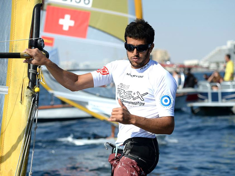 Israeli Olympic hopeful, windsurfing medalist Shahar Tzuberi