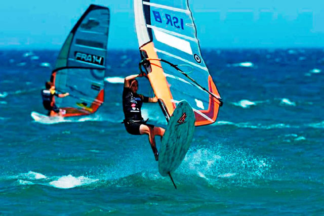 Lee Korzits - Israel's windsurfing champ