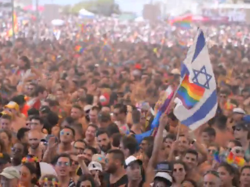 Energy and joy at Tel Aviv's gay pride parade