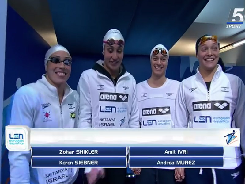 Olympic Hope - Israel's swimming team