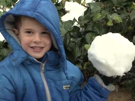 Jerusalem in the snow