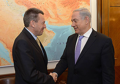 PM Netanyahu meets with ICRC President Peter Maurer