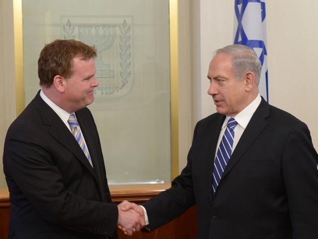 PM Netanyahu meets Canadian FM John Baird