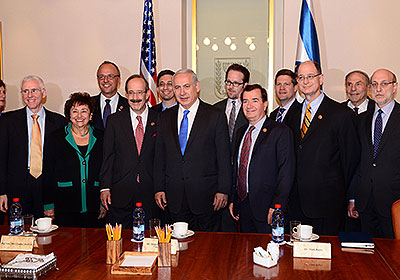 PM Netanyahu meets members of US House Foreign Affairs Committee