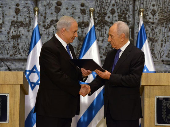 President Peres and PM Netanyahu