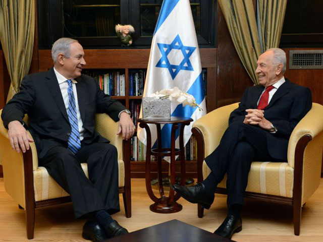 President Peres and PM Netanyahu