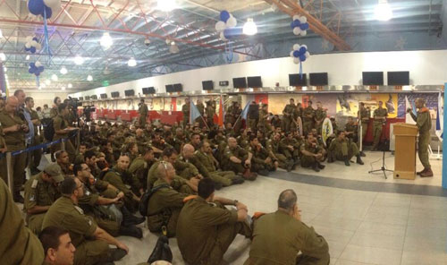 IDF delegation for Philippines at Ben Gurion Airport