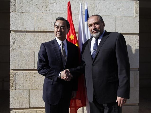 FM Liberman meets Chinese FM Wang Yi