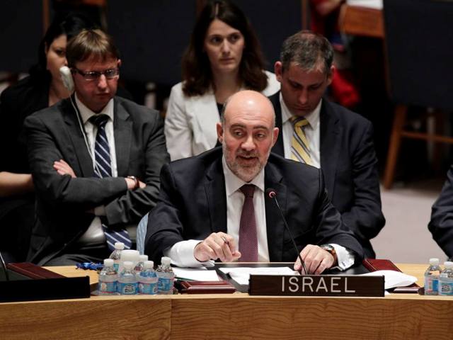 Amb Prosor addresses the UN Security Council