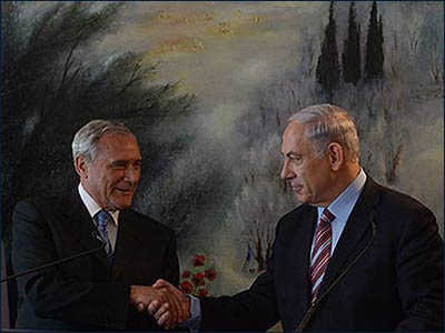 PM Netanyahu meets with Italian Senate President Pietro Grasso