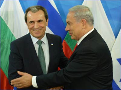 PM Benjamin Netanyahu meets with Bulgarian PM Plamen Oresharski