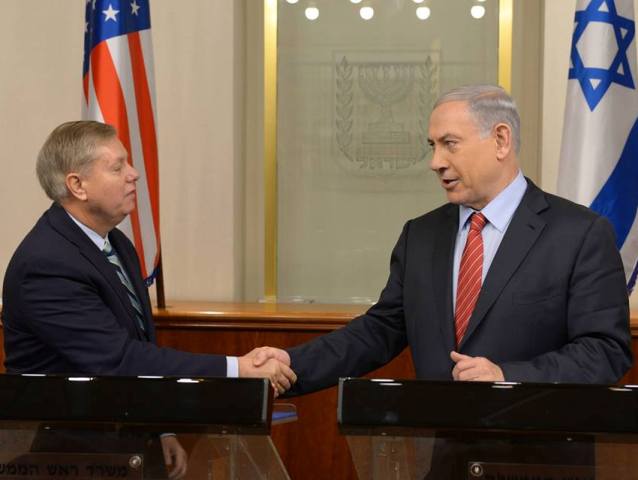 PM Netanyahu meets with US Senator Graham