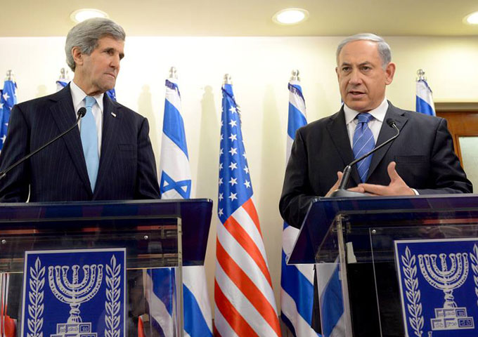 PM Netanyahu meets US Secretary of State Kerry